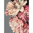 thumbnail image 3 of Debs, Emma Catherine 15x18 Black Modern Framed Museum Art Print Titled - Peonies with Grey, 3 of 5