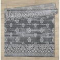 thumbnail image 3 of MDA Home Angel Black/Dark Gray Polypropylene Area Rug - 5' X 7', 3 of 5