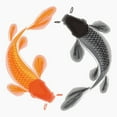 thumbnail image 2 of CafePress - Japanese Koi Magnets - 2.25" Round Magnet, Refrigerator Magnet, Button Magnet Style, 2 of 3