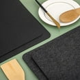 3Piece Silicone Heat Resistant Mat for Countertop Air Fryer, NonSlip Kitchen Protector Pad