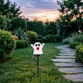 thumbnail image 2 of Solar Halloween Ghost Ground Stake Light, Waterproof Outdoor LED Decor Lamp For Yard Lawn Garden Pathway, 2 of 7