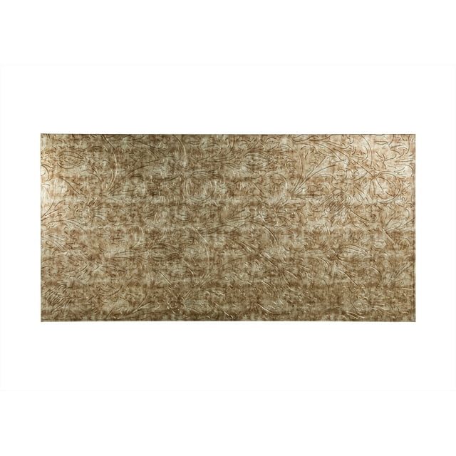 FASÄDE Easy Installation Nettle Bermuda Bronze Wall Panel (4' x 8' Panel)