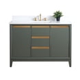 thumbnail image 2 of Vanity Art 48" Single Freestanding Bathroom Vanity with Sink and Engineered Marble Top, 2 of 10