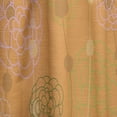 thumbnail image 4 of Designart 'Retro Flowers Pattern II' Mid-Century Modern Curtain Panel, 4 of 5
