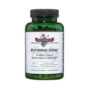 Vitanica Butterbur Extra, Brain Chemistry and Vessel Support, Vegan, 120 Capsules