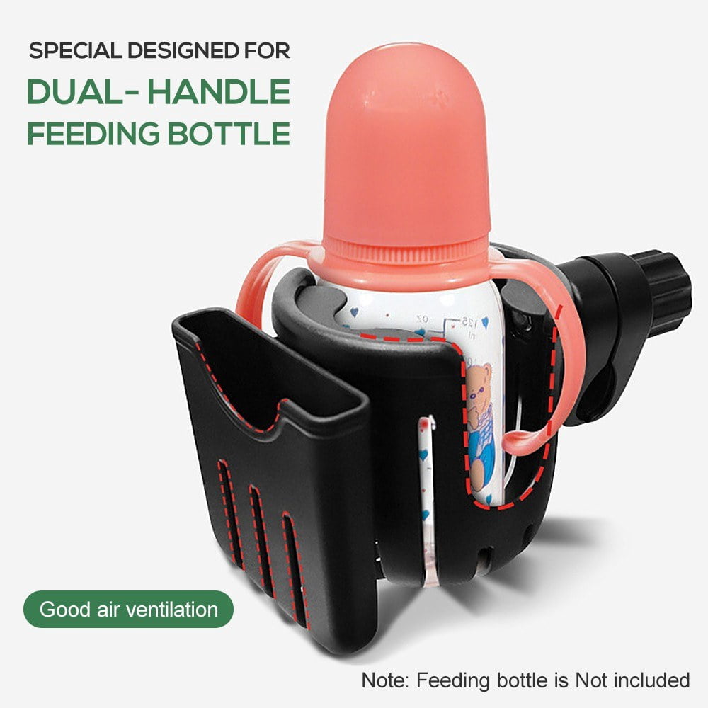 360 Rotatable Stroller Bottle and Phone Holder for Bikes