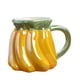 thumbnail image 1 of Taza de café con forma de fruta, taza para la mañana, bebidas frías o calientes, novedosa taza de fruta 3D, leche Banana, 1 of 9