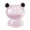 Pink, variant on Heqing Boutique 2026 New 20Pcs Resin Frogs Figurines Miniature Frog Figurines Garden Tiny Luminous Frogs Ornaments
