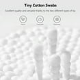 thumbnail image 6 of 1000pcs Tiny Cotton Buds, with Round & Spiral, Suitable for Baby Ear Nose Clean,Cosmetics,Personal Hygiene, 6 of 6