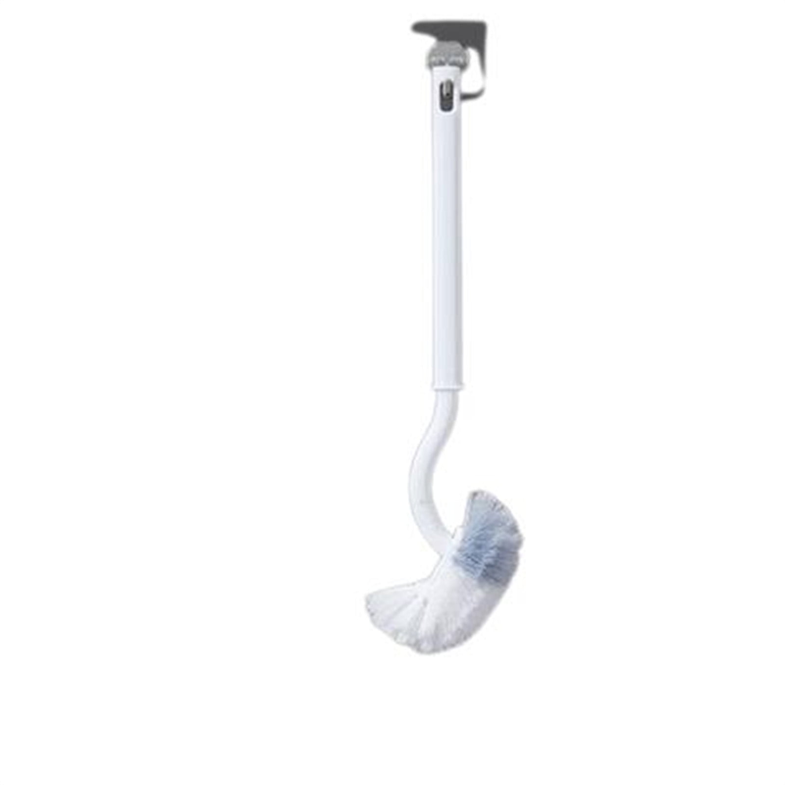 Ycolew Curved Toilet Brush Plastic Long Antislip Grip Handle Toilet