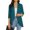 Green, variant on Turilly Womens Jackets Ladies Women's 3/4 Sleeve Fashion Casual Comfortable Solid Color Cardigan Top Blouse