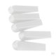thumbnail image 1 of 10 Piezas de Tapones de Plástico Para puertas Sunnimix Tapón de puerta de cuña blanca, 1 of 8