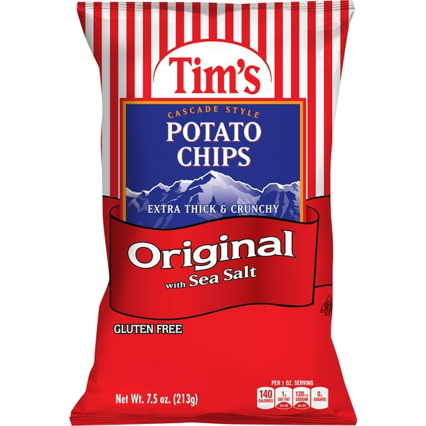 Tim's GlutenFree Extra Thick & Crunchy Original with Sea Salt Potato