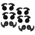 thumbnail image 1 of 3 Tapones Para Auriculares De Gel De Silicona Para Samsung Galaxy S6 S7, Color Negro, 1 of 8