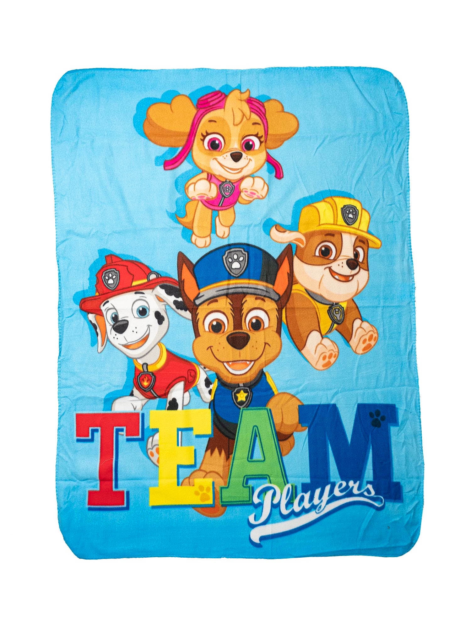 Paw Patrol Blanket Soft Touch Fleece Plaid Blanket Official Licenced 