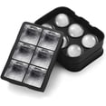 thumbnail image 2 of Molde para cubitos de hielo, bandeja para cubitos de hielo con bola de silicona con tapa y molde cuadrado grande para cubitos de hielo, reutilizable Fason MZQ-0596, 2 of 7