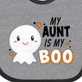 thumbnail image 4 of Inktastic My Aunt is My Boo with Cute Ghost Boys or Girls Baby Bib, 4 of 4