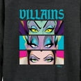 thumbnail image 3 of Disney Villains - Villains Stacked - Women's Lightweight French Terry Long Sleeve Shirt, 3 of 5