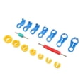 thumbnail image 1 of AC Fuel Line Disconnect Tool Set, Master Quick Disconnect Tool Easy Grip With Storage Box For Heater Hoses, 1 of 8