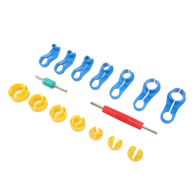 AC Fuel Line Disconnect Tool Set, Master Quick Disconnect Tool Easy Grip With Storage Box For Heater Hoses