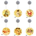 thumbnail image 4 of Christmas Snowman Pattern Light Vintage Bulbs Holiday Decoration Indoor Outdoor Room Home Wedding Hanging Curtain Lights, 4 of 9