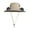 White, variant on PEONAVET Outdoor Solar Fan Hat, Wide Brim Fishing Hat for Men Women, Summer UPF 50+ Bucket Fishing & Beach Hat for Hiking Camping(Dark Gray) up to 65% off