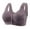 Purple, variant on Anti Sagging Bras For Elderly - Front Closure Wireless Posture Corrector Skin Friendly‌