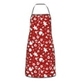 thumbnail image 5 of Zufioo Red Christmas Cheer. for Lock Hem Apron with Pockets, Stain and Oil Proof Tie-down Apron for Cooking Barbecue Restaurant, Unisex-One Size, 5 of 9