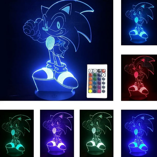 Sonic the 2024 hedgehog night light