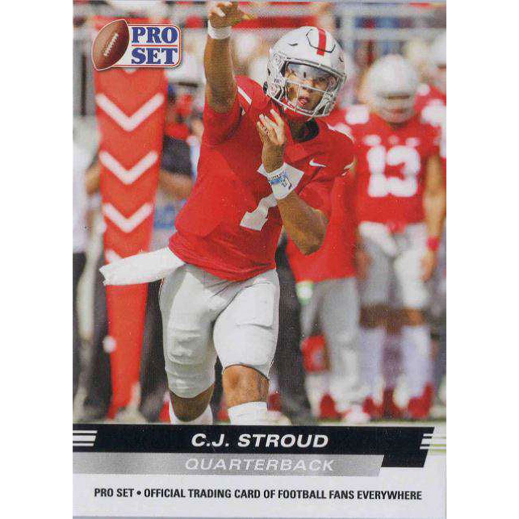 NFL 2022 Pro Set C.J. Stroud Trading Card PS-02 (Leaf)