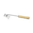 thumbnail image 4 of Herramienta de deshierbe de jardín, herramienta manual de alta resistencia para removedor de malezas, deshierbador de doble propósito para mango de madera 32cm Cola Removedor de malezas, 4 of 8