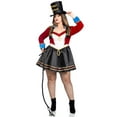 thumbnail image 4 of Leg Avenue Women's Plus Size Classic Ringmaster Halloween Costume, Multicolor, 3X-4X, 4 of 5