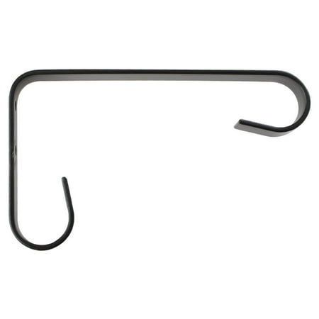 

Hemoton 6.6 Inch Iron 90 Degree Double Hooks Wall Mounted Screw Install Hook Rack Bird Cage Holder Wind Chime Organizer Pendant Supplies Hook for Gardening Indoor Outdoor (Black)