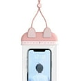 thumbnail image 1 of Floating Mobile Phone Waterproof Bag Touch Shape Waterproof Phone Pouch Screen Cat Shape Waterproof Phone Pouch for Hot Springs Water Parks, 1 of 9