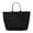 Black, variant on Large Capacity Bag Solid Color Shoulder Handbag Professional Commuter Purse for Daily Work Travel and Shopping Fashion Accessory 18x12 Inch White