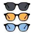 thumbnail image 2 of Gafas de sol VANLINKER Retro Round VL9829 46 mm para hombre y mujer, 2 of 5
