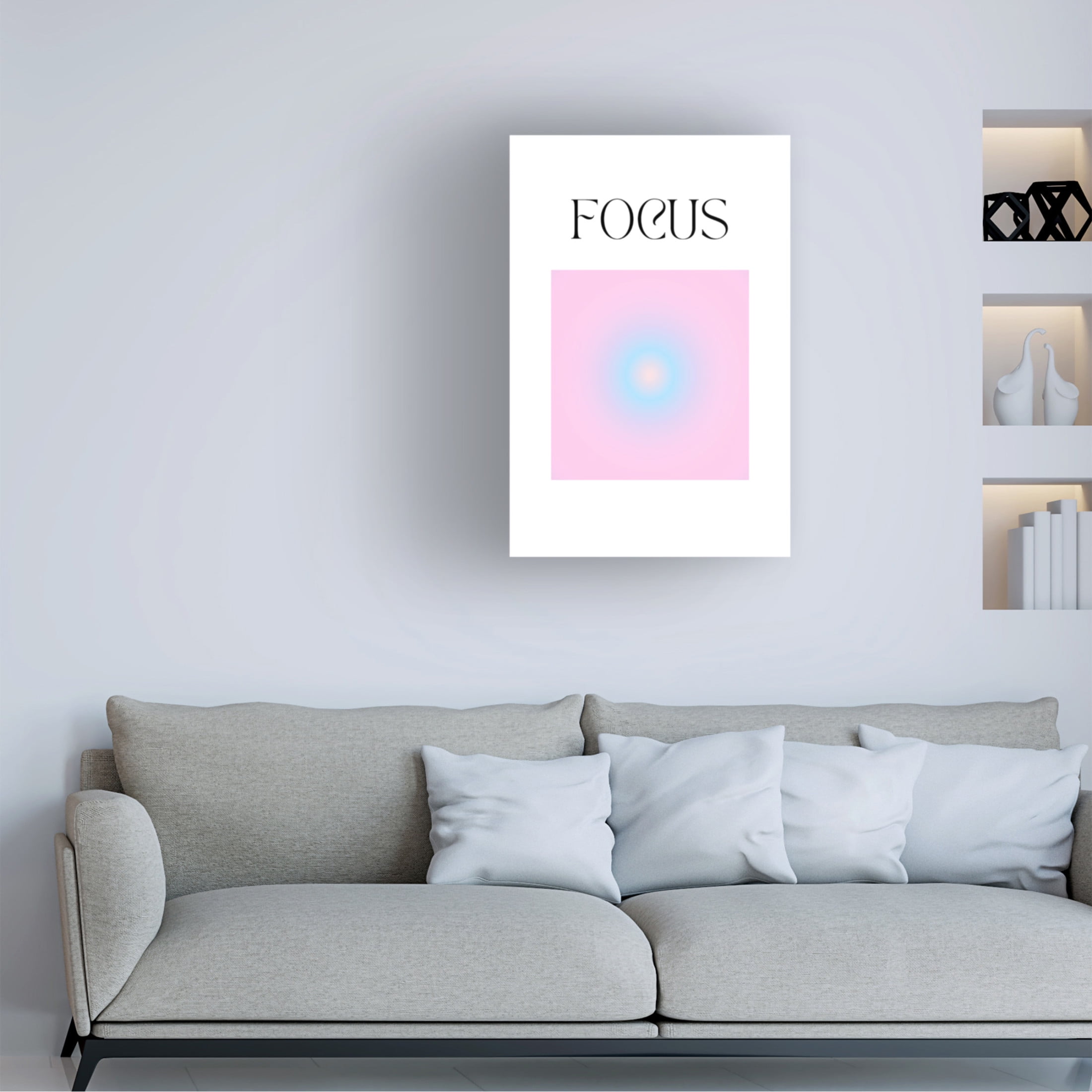 Trademark Fine Art Amelie Motivational Aura Poster Canvas Wall Art