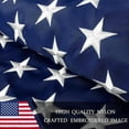 thumbnail image 4 of American Flag 4x6 Outdoor - Nylon US Flags with Embroidered Stars, Stitched Stripes and Brass Grommets, 4 of 8