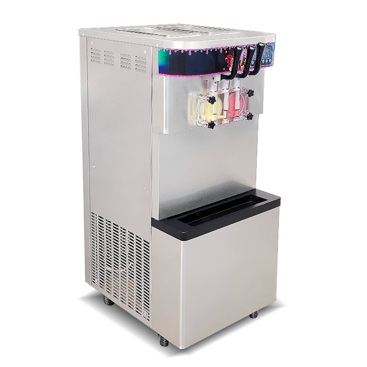 Kolice Commercial ETL 3 Flavors Soft Serve Ice Cream MachineAuto