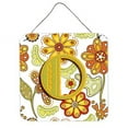 thumbnail image 7 of Carolines Treasures CJ2003-RDS66 Letter R Floral Mustard And Green Wall and Door Hanging Prints, 7 of 7