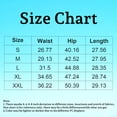 thumbnail image 3 of Cotton Linen Capri Pants for Women Cotton Linen Elastic Waisted Button Capris Elastic Waist Capris Light Weight Summer Casual, 3 of 7