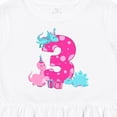 thumbnail image 4 of Inktastic Dinosaur Party-third Birthday Girls Toddler Dress, 4 of 5