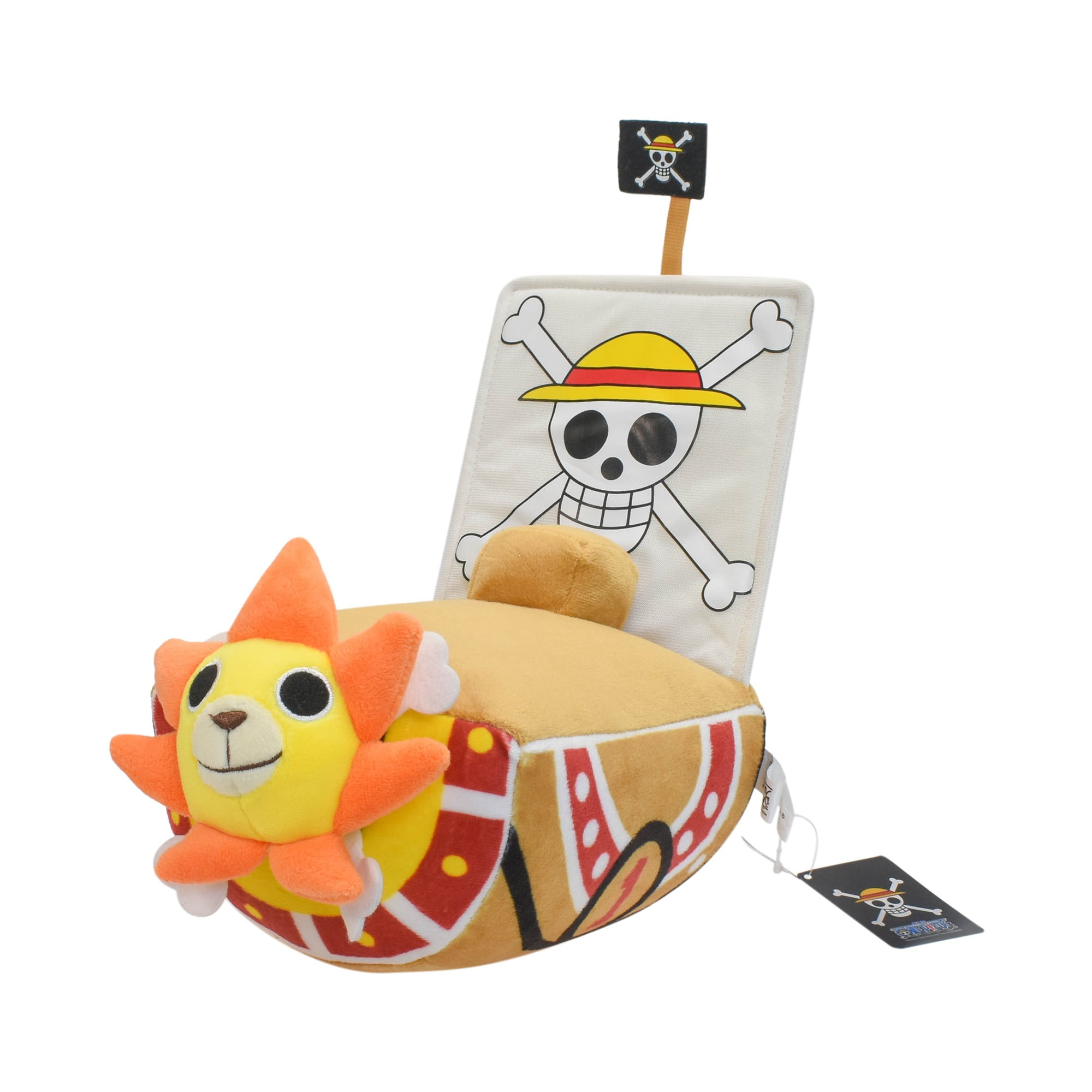 Stando One Piece Plush Toys 10' Thousand Sunny Stulled Anime Soft Doll Plushies Birthday Gifts， Cute Cartoon Character
