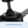 thumbnail image 5 of 52" LED Light Matte Black Blade Ceiling Fan with Remote with 4 blades, 5 of 7