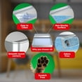 thumbnail image 4 of SUMMIT Cat Reusable Litter Tray Compatible with Petsafe Scoop-Free Cat Litter Box, Stainless Steel Tray with Litter Scooper Included, Compatible with All Litter Box Tray, Odor and Stain Resistant, 4 of 7