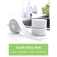 thumbnail image 2 of Sealing Strip, 1.5 "x 10.5" PVC Self-adhesive Tape, Sealing Waterproof Silicone Tape, Suitable for Bathroom, Bathtub, Kitchen, Toilet Wall and Window, 2 of 6