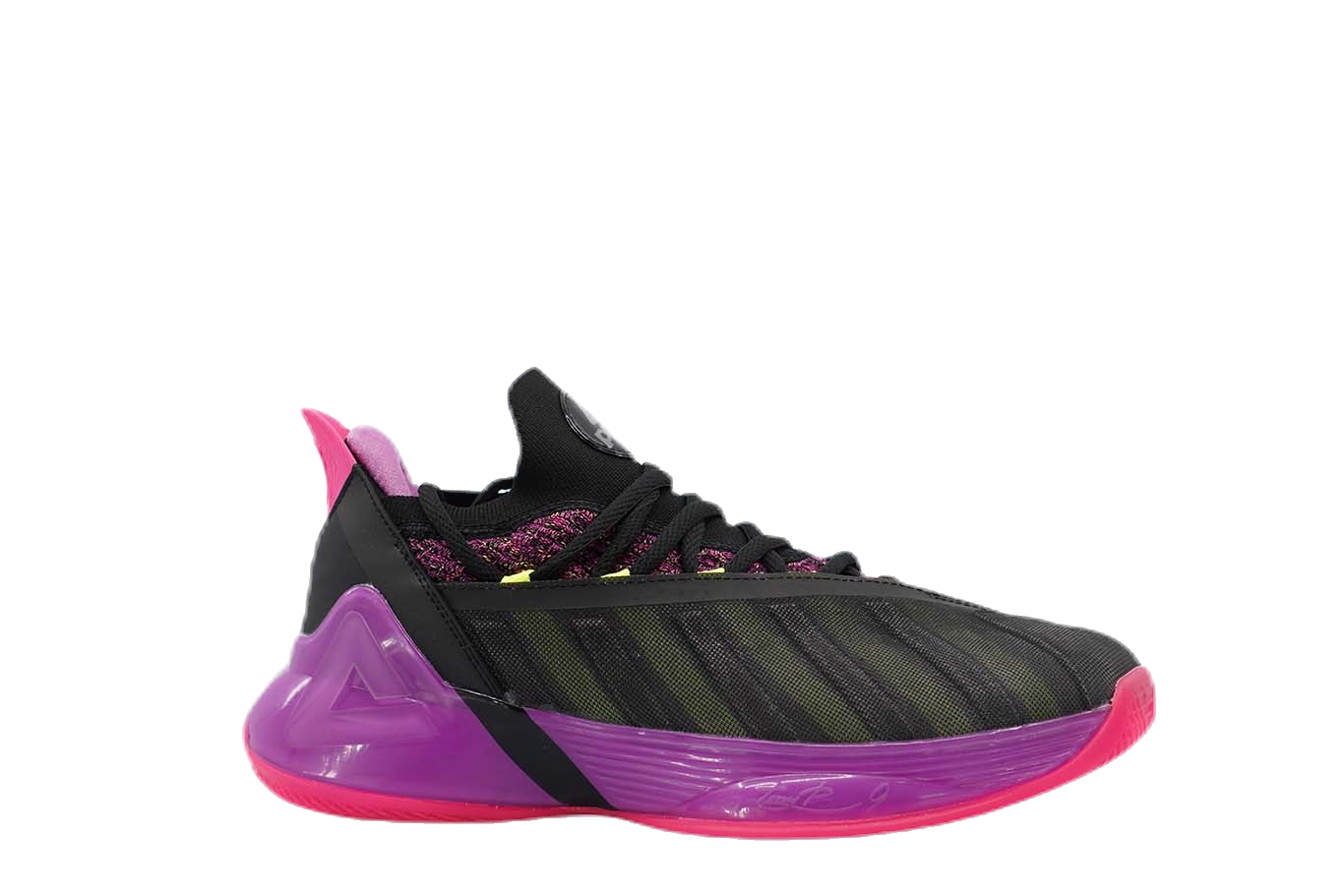 [E93323] Mens Peak Tony Parker 7 NRG Black Fuschia Lakers Purple LA Basketball Shoes - 11 - image 2 of 72