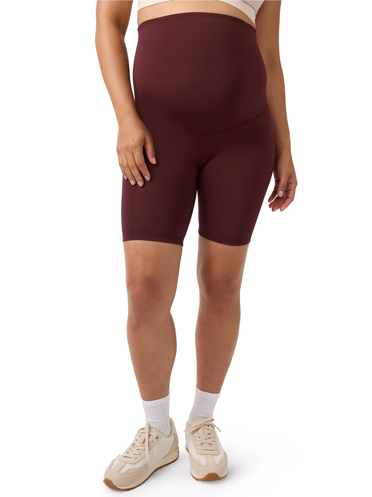 Ingrid & Isabel For Every Belly Women's Maternity Bike Shorts, Sizes S-XXL