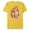 Yellow, variant on Disney Sleeping Beauty Princess Aurora Graphic T-Shirt- Short Sleeve Blended T-Shirt for Adults - Customized-Graphite Snow Heather