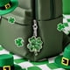 thumbnail image 5 of Llavero acrílico del Día de San Patricio con colgante de trébol verde, 5 of 9